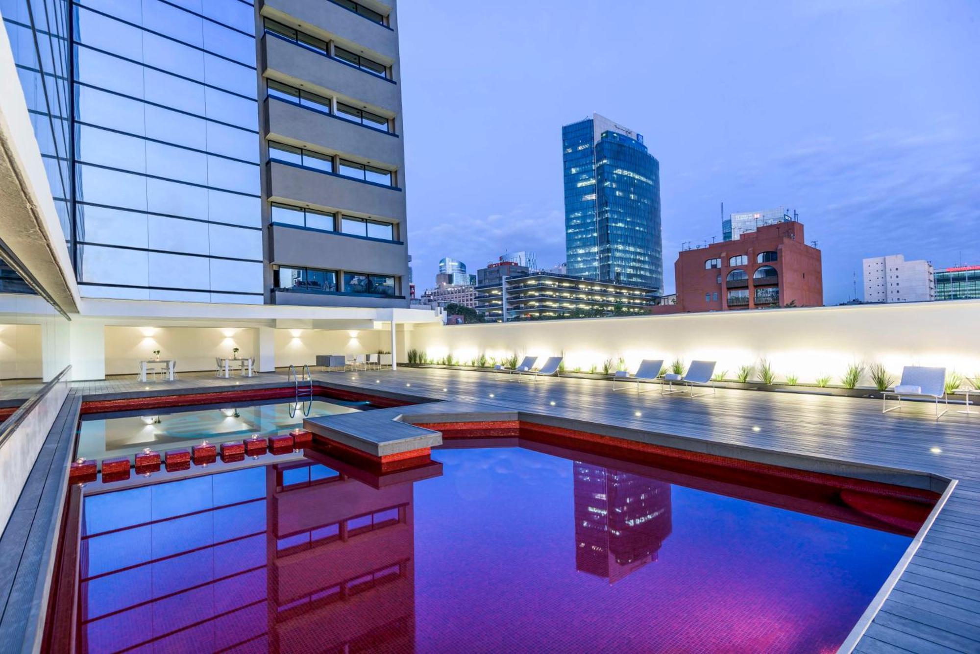 Nh Collection Mexico City Reforma Exterior photo Rooftop pool